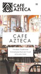 Mobile Screenshot of cafe-azteca.com